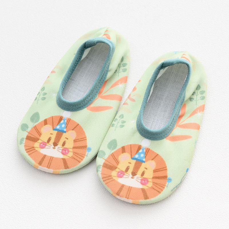 Cartoon Socks Baby Summer Floor Anti-skid Short Infant Boat Socks Baby Toddler Shoes Non-slip Socks Baby First Walker