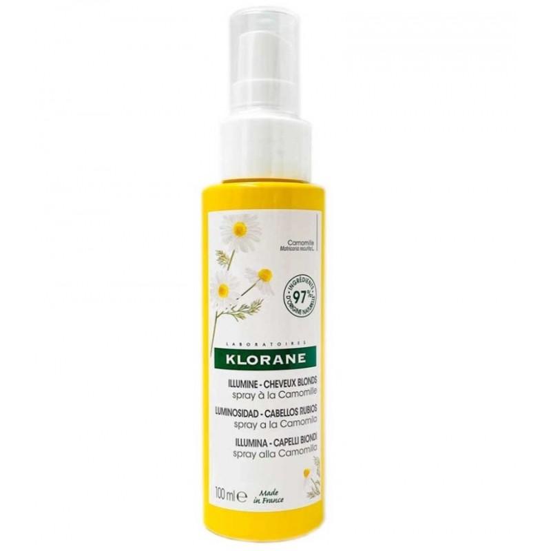 KLORANE S HEŘMÁNKEM Sprej pro zvýraznění lesku 100 ml Vlasový sprej pro lesk, hladkost & kontrolu krepatění