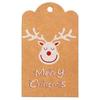 Premium-Qualität 100 Stück Hoher Standard Kraft-Papier Oberste Güte Oberste Güte Weihnachten Oberste Güte Baum Überlegene Qualität Anhänger Oberste Güte Frohe Premium-Qualität