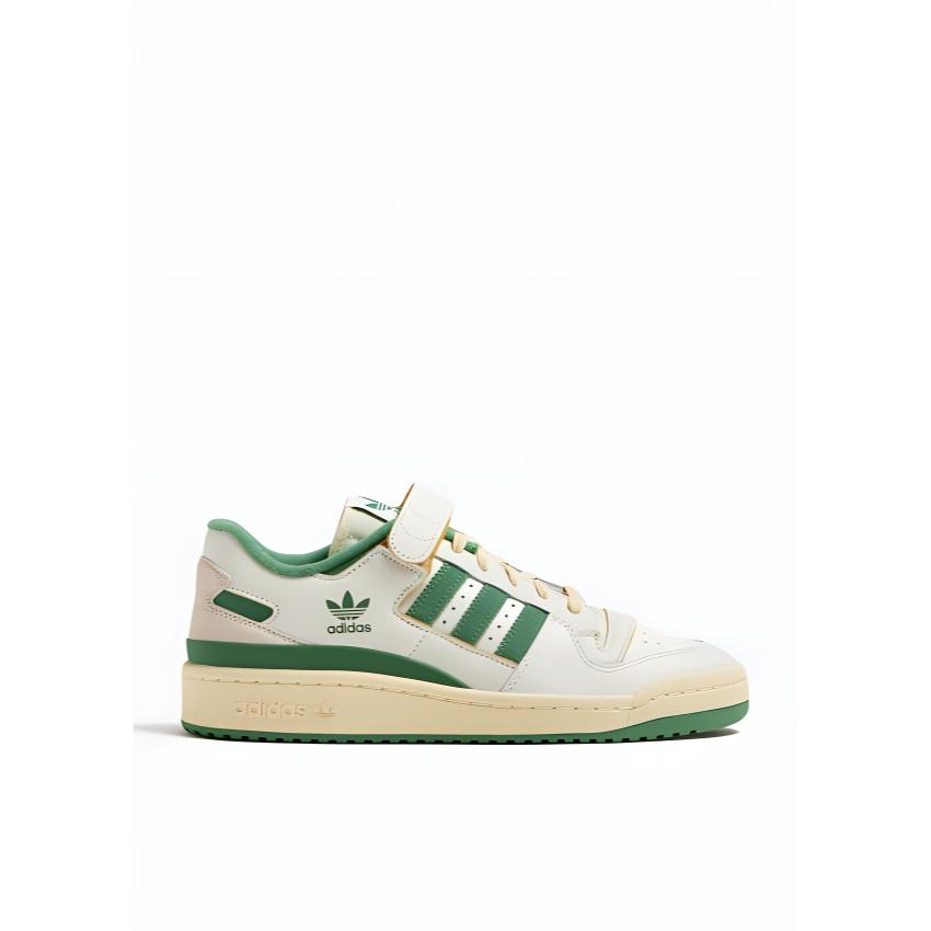 adidas Forum 84 Low Ivory Preloved Green Unisex Sneakers Cream Easy-Yellow IG3773