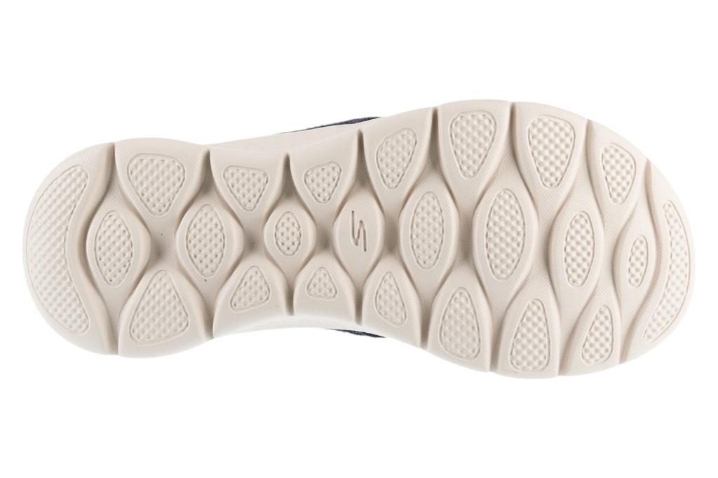 Skechers סנדל Go Walk Flex - Holly, כפכפים לנשים בצבע כחול כהה