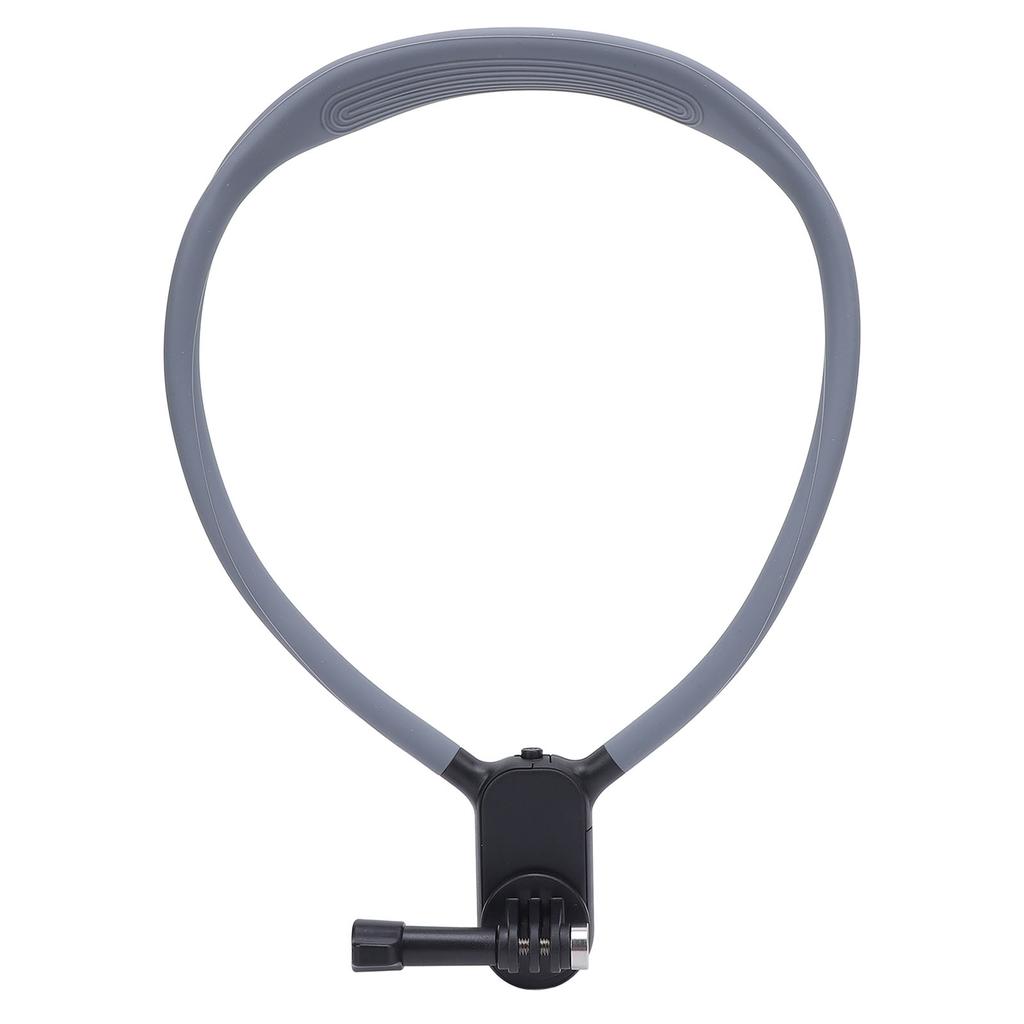 Neck Holder Mount for Action Camera Flexible Silicone Neck Hanging Mount with Strap for Running Cycling Skiing