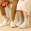 Baotou cotton slippers winter velvet warm home indoor couple tires thick-soled non-slip waterproof cotton shoes