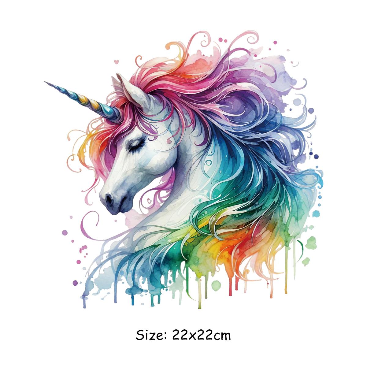 

Термопечать Акварельные животные Набор Футболки Наклейки Одежда Термопресс Аппликация Нашивки для одежды своими руками Легко вырезать