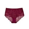 Ladies Spring and Summer Pure Cotton Lace High Waist Hip Cotton Antibacterial Crotch Underwear