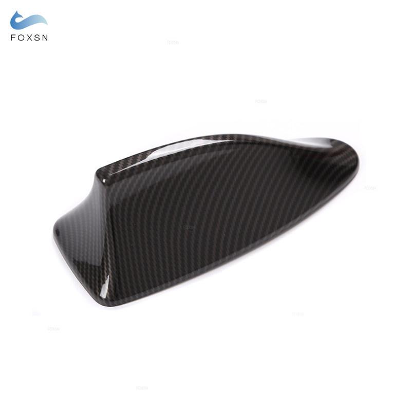 ABS Carbon Fiber Pattern Car Roof Shark Fin Antenna Aerials Cover Trim For BMW 5 Series F10 F11 F18 For 7 Series F01 F02 M5