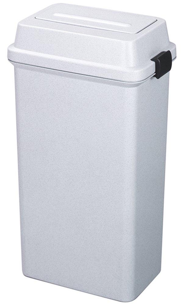 Shinki Gosei Tombo Fab Odpadkový koš 25 litrů Hlavní tělo se zarážkou na sáček Šedý Šířka 23 x Hloubka x Výška 49 cm Vyrobeno v Japonsku 35.5