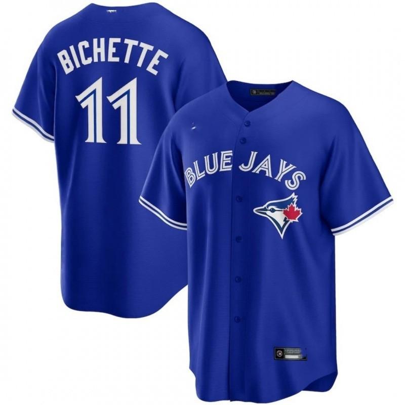 2026 Toronto Blue Jays 27 Baseball Jersey Loose Fit Button-Up Short Sleeve V-Neck Cotton Shirt Men