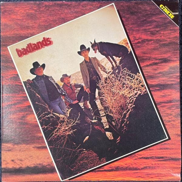 

LP Record BADLANDS Badlands CMH6254 CMH Records 1981 US CountryFolk Used