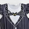 New Halloween Night Cry Jack Cosplay Costume, Middle-Aged And Older Children'S Flying Sleeve Dress + Bag