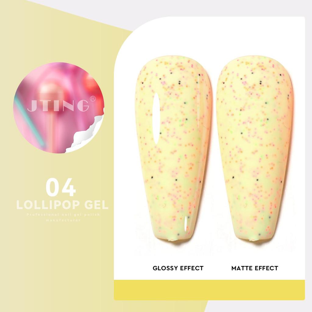 BEAU COLOR Summer Style 9colors Lollipop Sweet Candy Gel Polish UV/LED Nail Art Gel for Professional Nail Salon