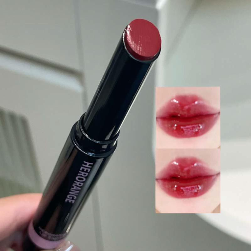 Spiegelglas Gelee Fester Lipgloss Pfirsich Lippenstift Feuchtigkeitsspendender Klarer Wasser Lipgloss Feuchtigkeitsspendender Lip Tint Make-up Koreanische Kosmetik