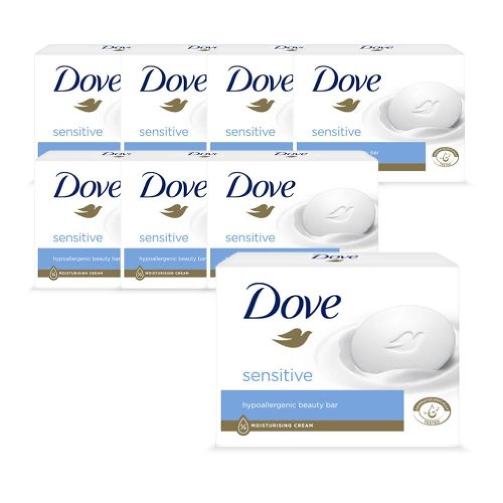 

Dove Soap Large Capacity 135g Sensitive Bars X 8 NONE