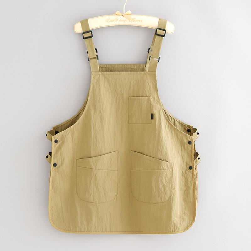 Adult Water-Resistant Apron for Household Kitchen Coffee Roasting And Catering Use - Durable Workwear Aprons