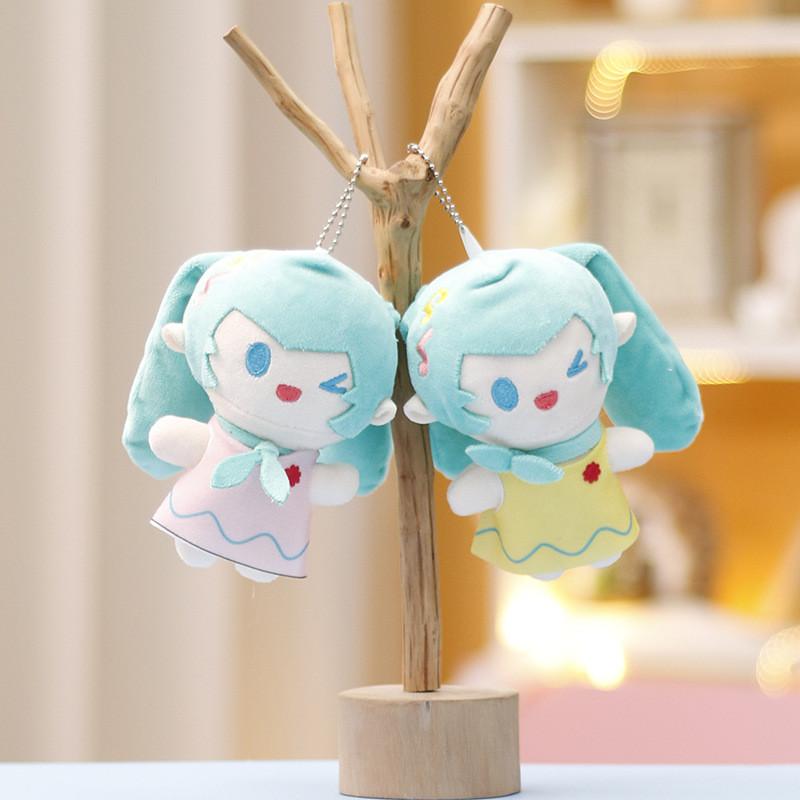 Miku Hatsune Trendy Plush Toy Doll Keyring Cute Anime Character Accessory Lovely