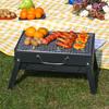 Huilingyang Portable Folding Outdoor Mini Charcoal BBQ Grill