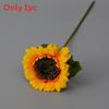 Artificial Silk Sunflower Flower Arrangement For Home Office Wedding Decor