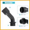 Engine Oil Filler Tube for GMC Yukon XL Sierra 1500 2500 3500 Envoy for Chevrolet Avalanche Silverado 1500 2500 3500 Suburban for Cadillac Escalade