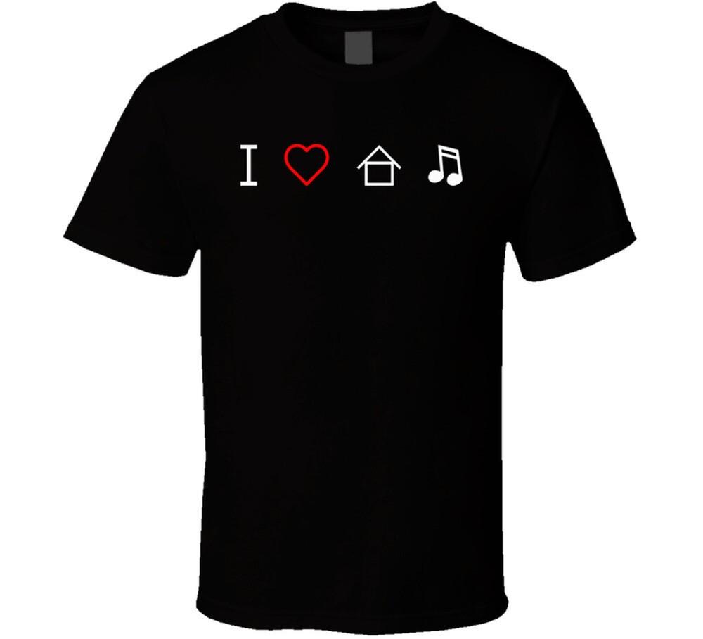 I Love House Music Funny T Shirt