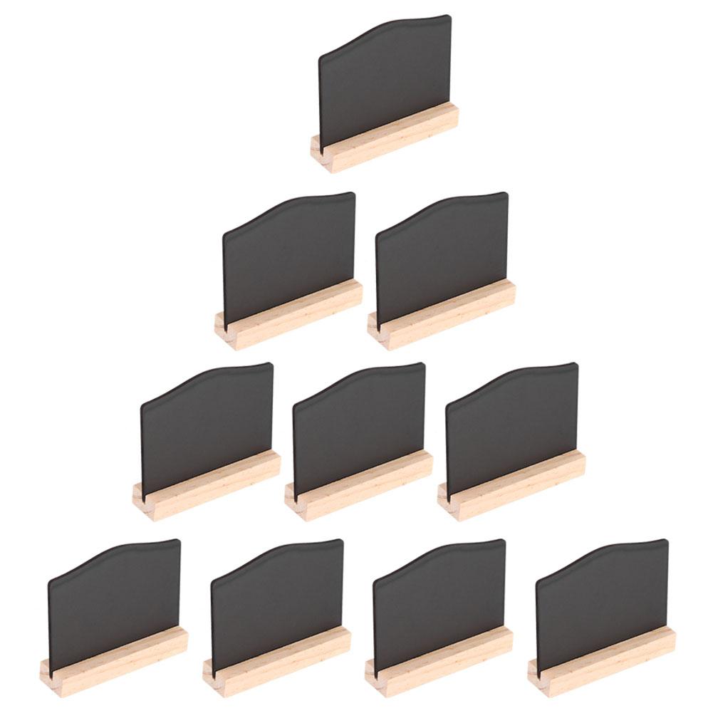 10 Stück/Set Weihnachtliche Dekorative Mini-Display-Tafel Ornament für Heimparty Bar Dekor