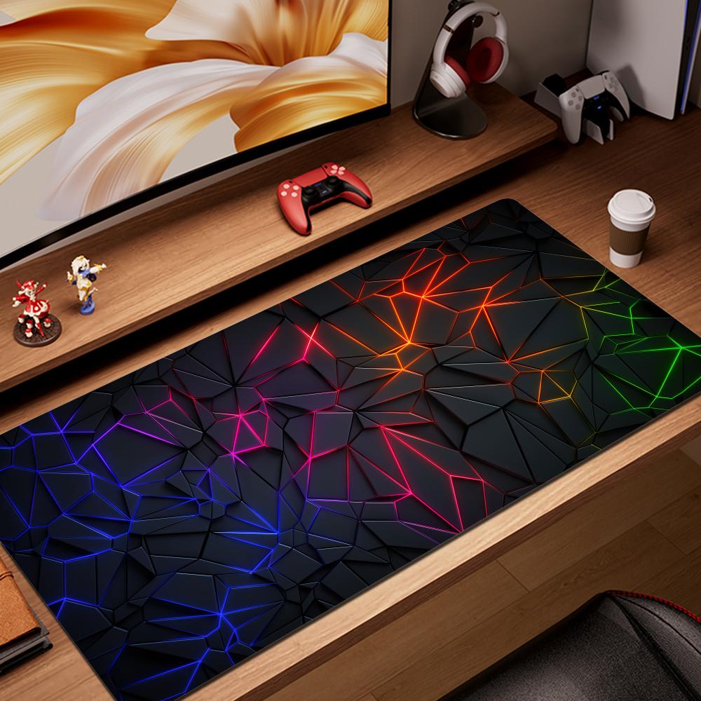 HYBXAXC Large Keyboard Gaming Table Mouse Pad Mousepad Gamer Mat Pad Xll Carpet Computer Surface For Accessories Xl Ped Mauspad