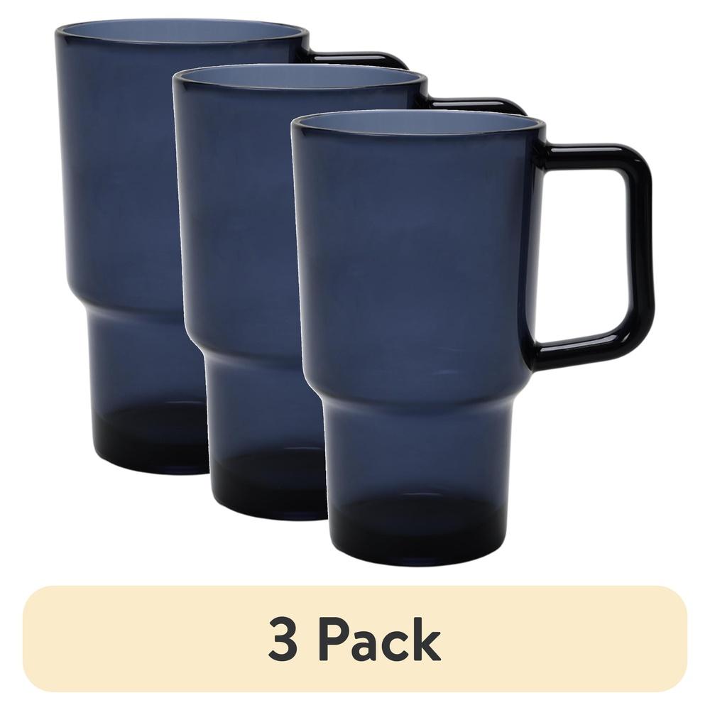 

3 Pack 21oz Acrylic Handle Tumbler Durable BPA Free Dishwasher Safe Reusable Indoor Outdoor Use Easy Grip Non Toxic United States