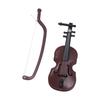 Simulation Violin Furniture Violin Model 1/12 Mini Musical Instruments Mini Violins Ornament  Kids
