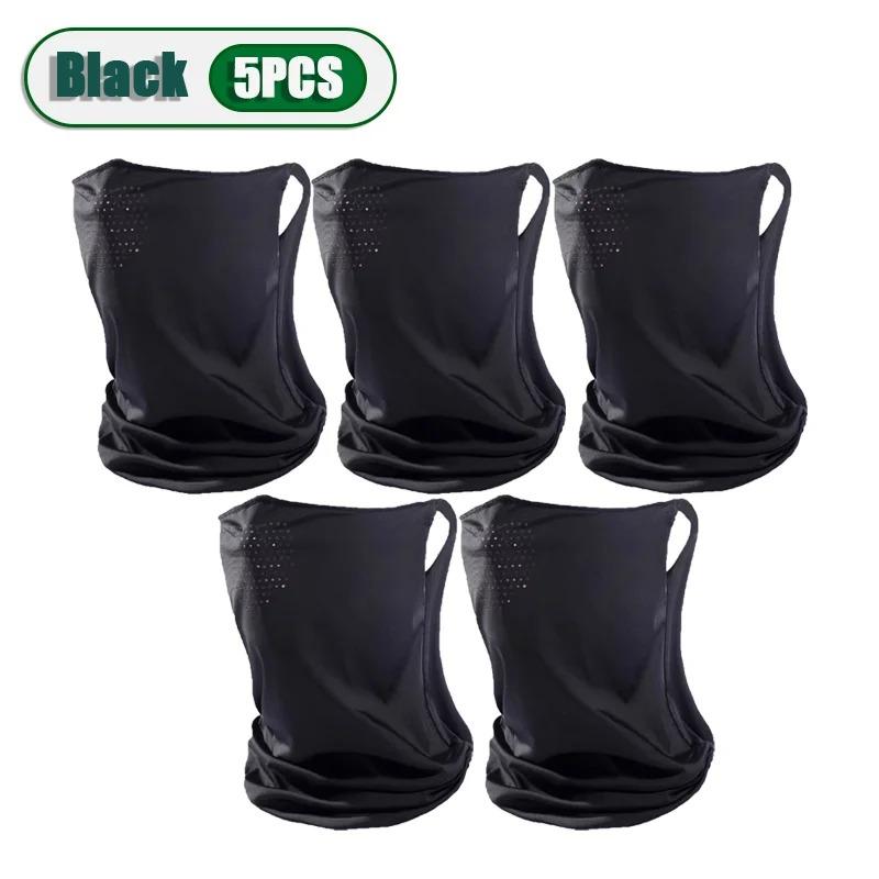 Summer Sunscreen Ice Silk Mask Neck UV Protection Face Cover Sunscreen Face with Brim Outdoor Cycling Sun Protection Hats Caps