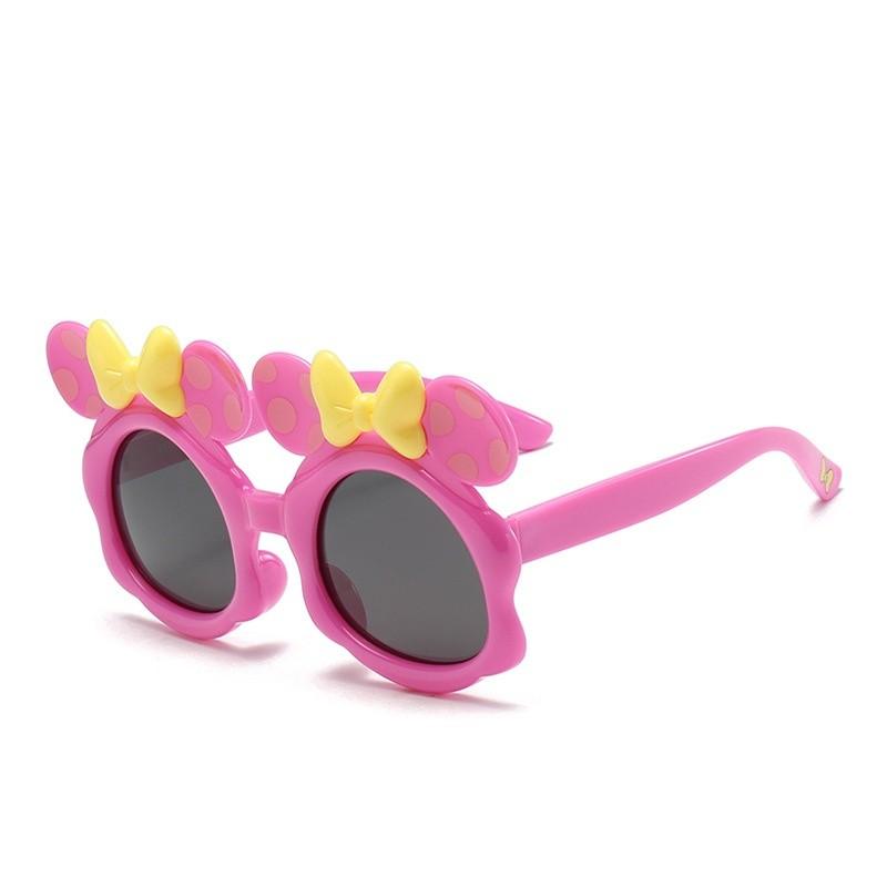 Mickey Mouse Kids Sunglasses With Uv400 Protection And Cartoon Design For Summer Outings