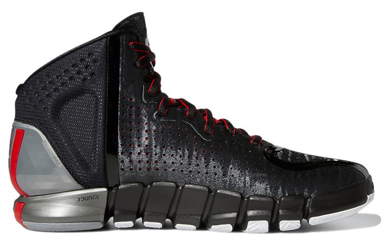 D Rose 4 Adidas Restomod 'Black Scarlet' FX4066