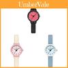 Piccolo Orologio al Quarzo alla Moda da Donna con Funzione Impermeabile per l'Uso Quotidiano