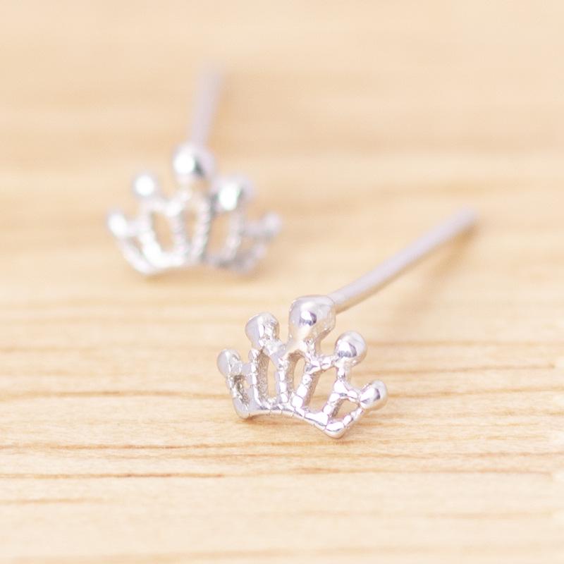 Modne koreańskie kolczyki sztyfty ze srebra s925: Prosty geometryczny design dla kobiet - 25 najlepiej sprzedających się stylów