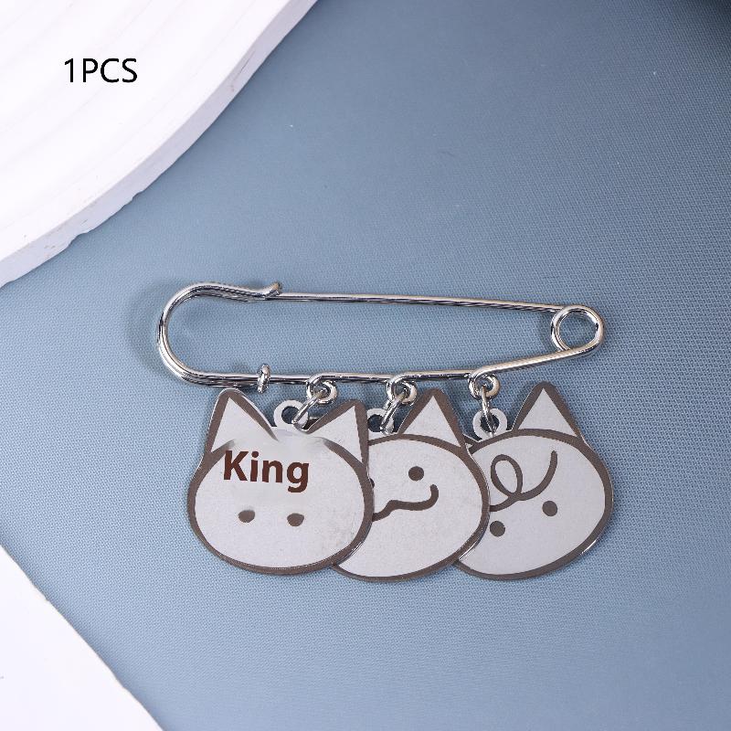 

1/2Pcs Game Anime Love And Deepspace Sylus Pins Keychain Pendant Metal Kitten Keyring Bag Charms Backpack Badge Christmas Gifts