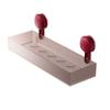 Frosted Suction Cups Shower Shelves Wall Mounted Cosmetics Storage Rack  For Home