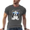 Retro Vintage Border Collie Galaxy Universe Hipster Funny Sheepdog Border Collie Lover Gift TShirt