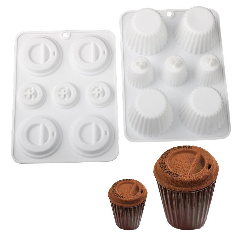Shenhong 3D Milk Tea Mug & Mousse Cake Silicone Mold