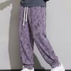 Men's Plus Size Tie-Dye Jogger Pants, Elastic Waist Casual Summer Trousers (4XL-10XL)