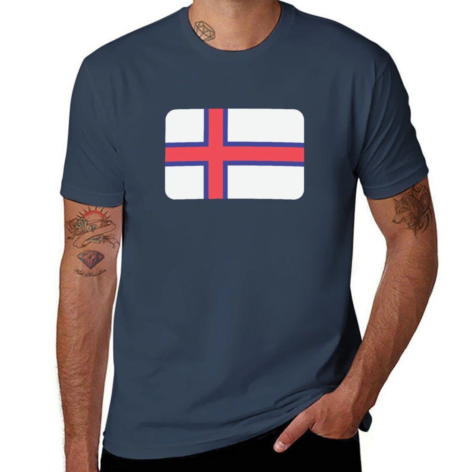 Faroe Islands Flag Tshirt Lightweight Running Tshirt S