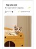 All-Season Durable Cat Scratching Board & Bed - Scratch-Resistant, Non-Shedding, Cat Claw Sharpener & House