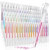DUULEMANG Glitter Pen Set Gel Pastel Gel Pens for Doodling 100-Color - Water-Based Pens, Colors, Coloring, DIY, Planners, Kids, Sketching,