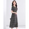 ORIGIN Women's Floral Print Pleated Midi Dress