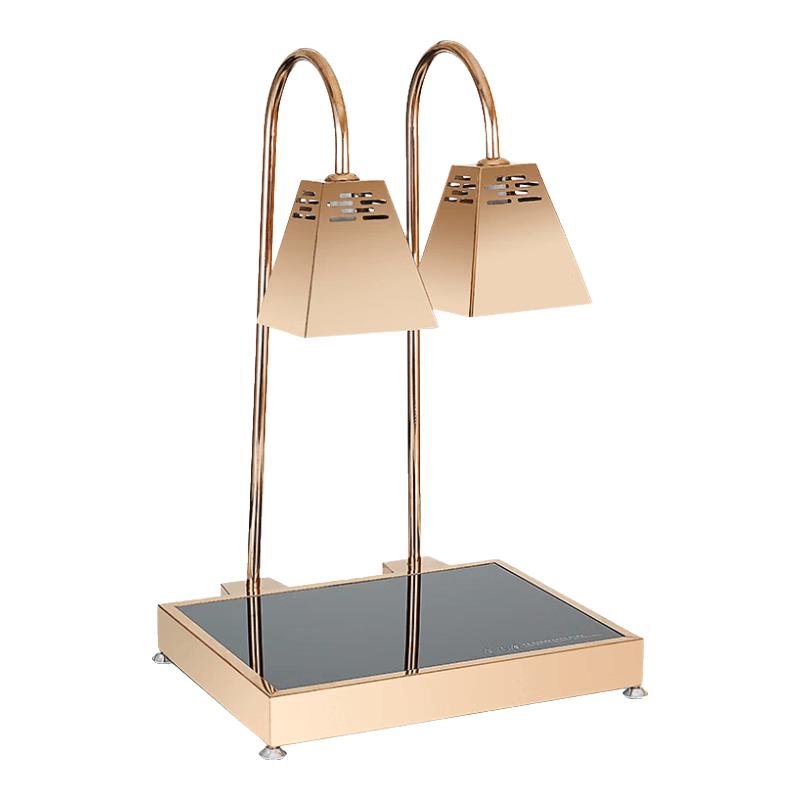 Commercial Double-Head Buffet Food Warmer Lamp