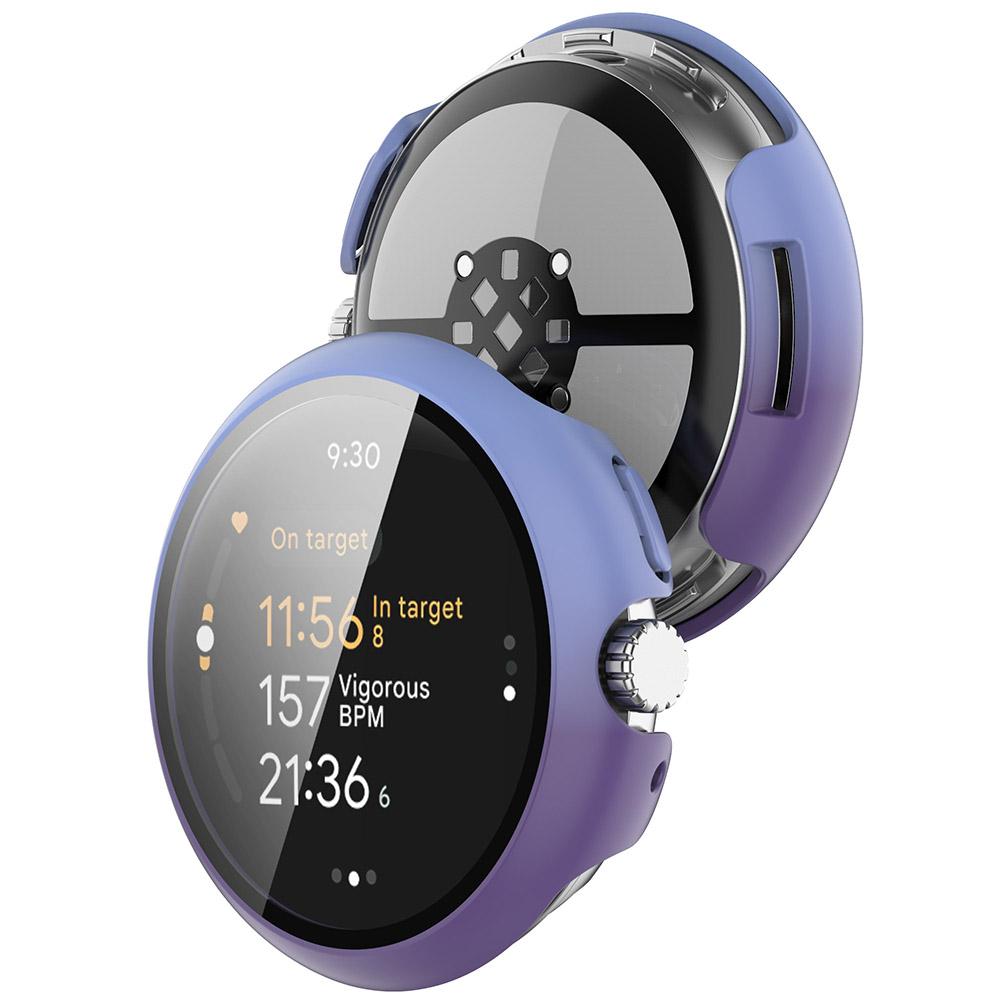 

Закаленное Стекло + Чехол-Бампер Для Google Pixel Watch 3 41мм 45мм Защитный Полный Со всех Сторон Бампер Защитная Пленка на Экран Чехлы Pixel Watch 3 41MM