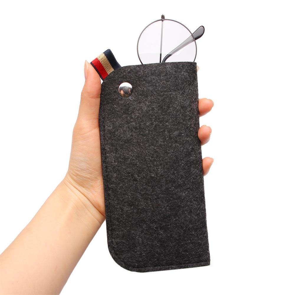 Accessories Container Felt Cloth Portable Sunglasses Bag Glasses Box Glasses Bags Glasses Storage