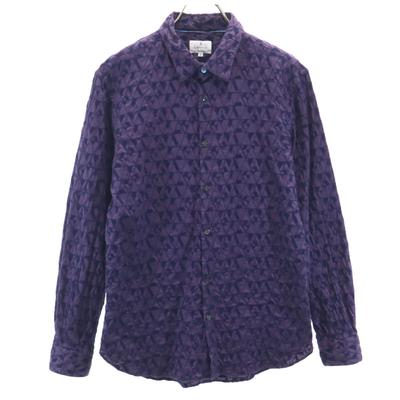 Made In Japan Overall Handle Long Sleeve Shirt 48 Purple Men's Used