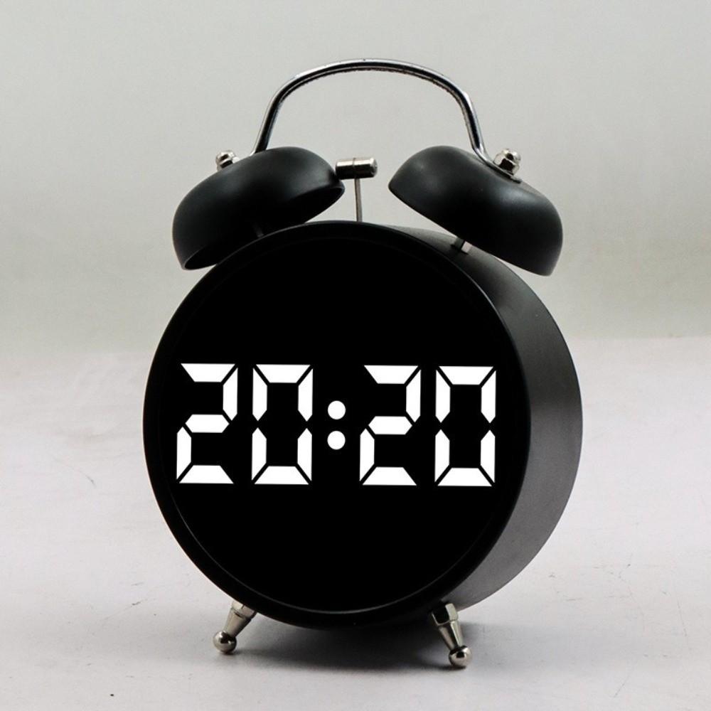 

Multifunctional Number Clock with LED Screen Children Clock New Alarm Clock чёрный