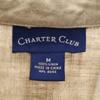 CHARTER CLUB Linen Jacket M Beige Women Used
