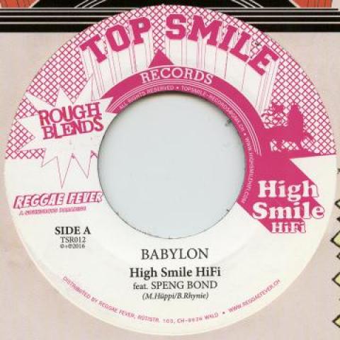 7inch Record HIGH SMILE HIFI, SPENG BOND - Babylon TSR012 Top Smile EU 2017 Europe Reggae, Ska & Dub