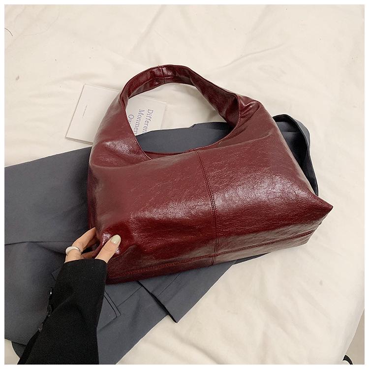 2024 Women's Soft Leather Large Capacity Tote & Shoulder Bag – Stylish, Versatile, High-End Design for Everyday Use