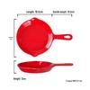 Heerli Commercial Melamine Serving Plates with Handle